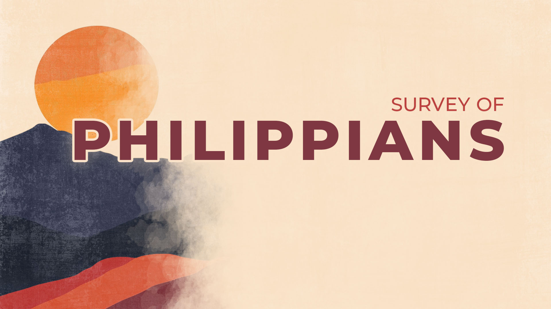 Survey of Philippians
Monday | 6:30 - 8:00pm
June 8 - 22
Meeting at Forge Christian High School